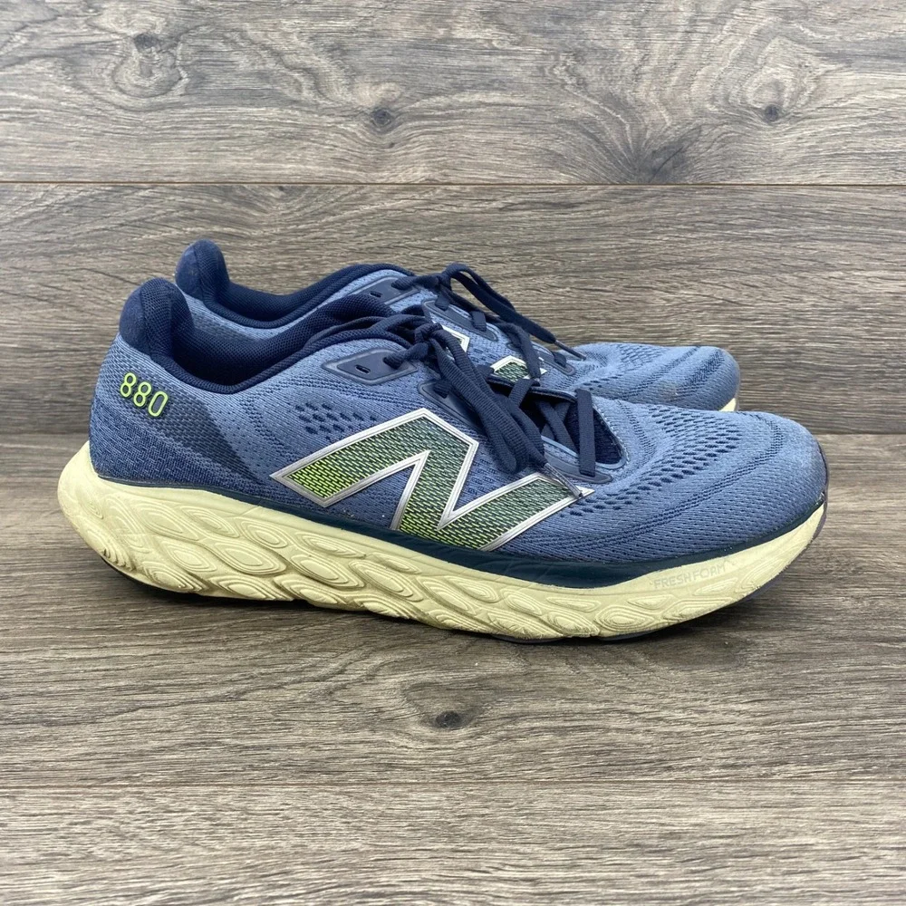 New Balance 880 v14 Running Shoes Mens 11.5 Blue Fresh Foam X M880G14